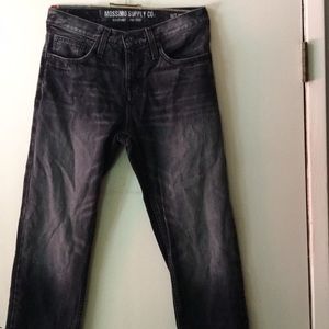 Mossimo supply slim straight jeans
